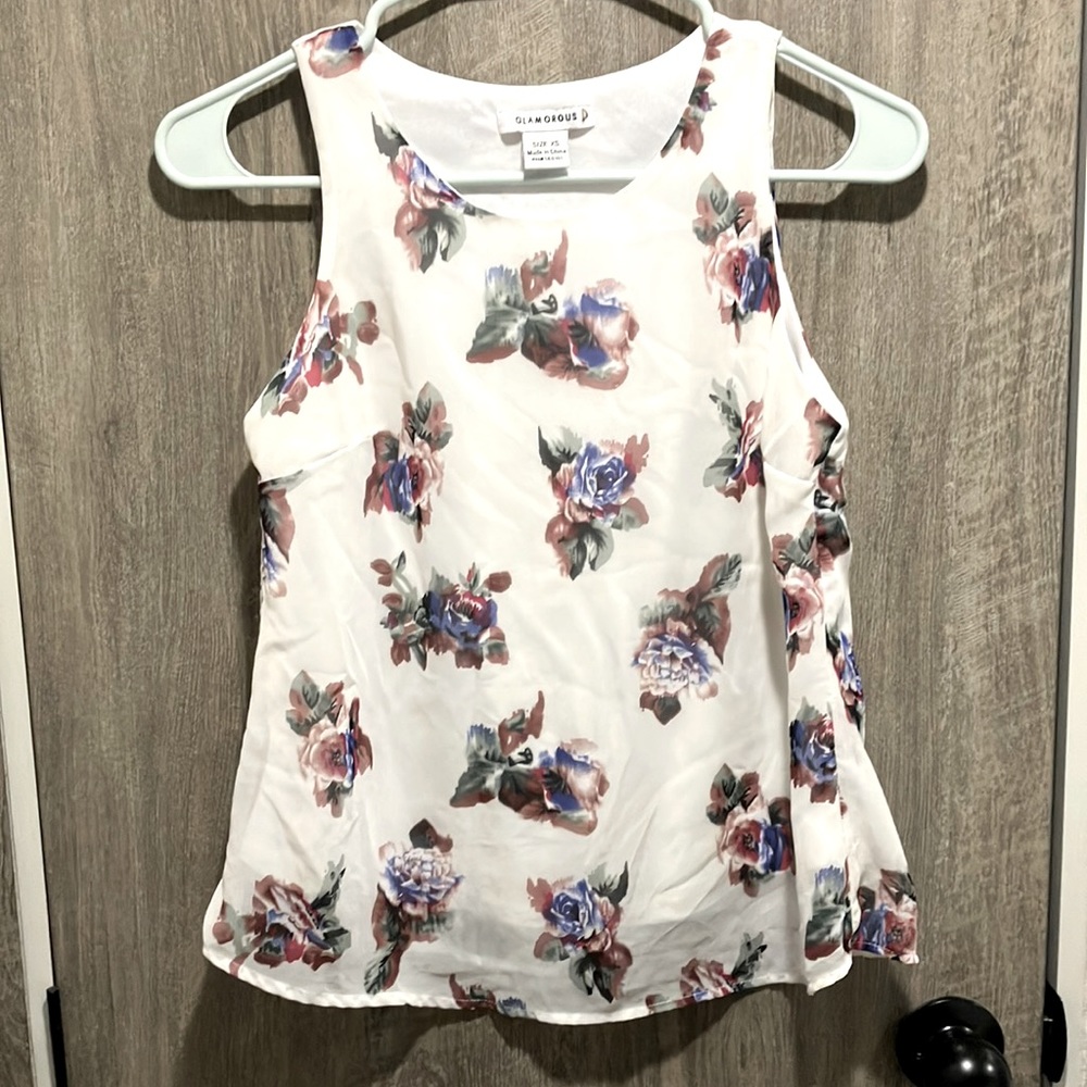 Glamorous Floral Blouse